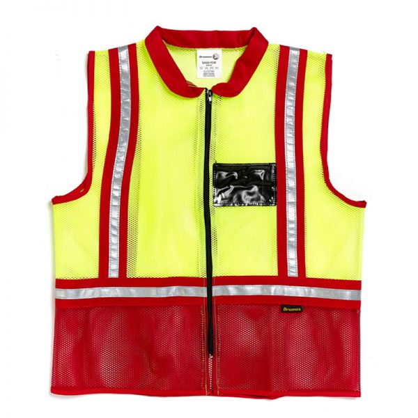 TWO TONE MESH REFLECTIVE VEST