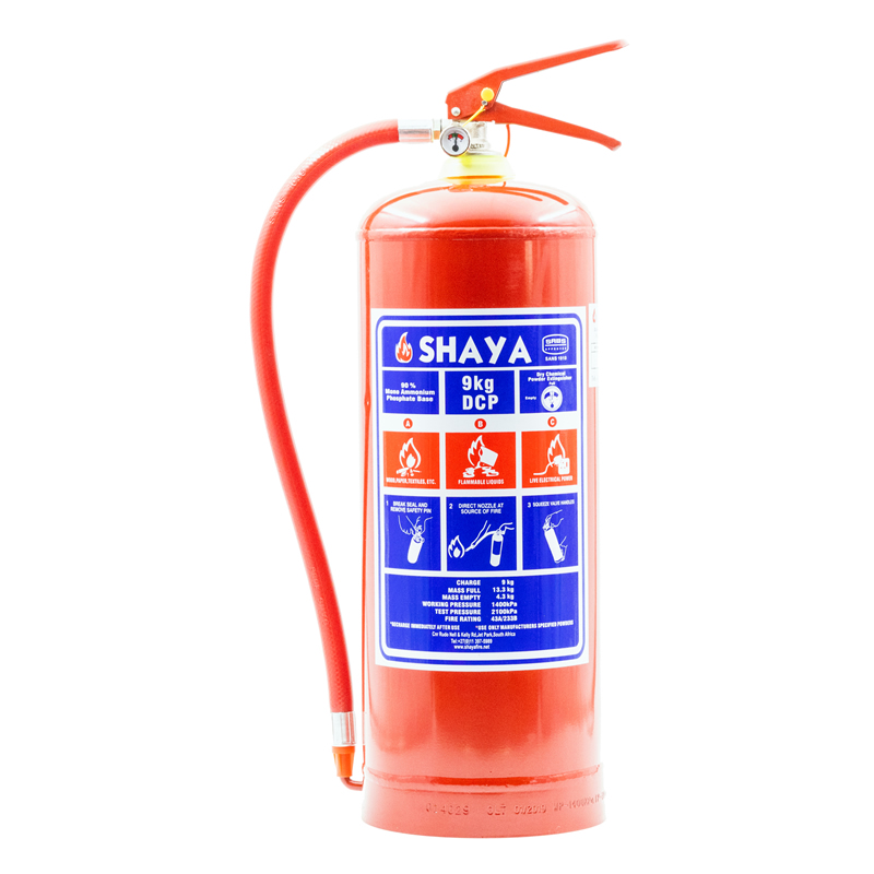 DCP EXTINGUISHERS (DRY CHEMICAL POWDER) WITH HOSE Halsted