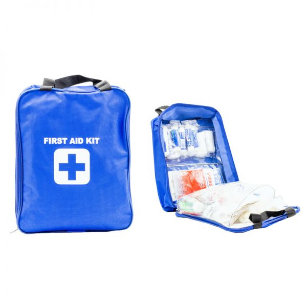 MOTORIST FIRST AID KIT COMPLETE IN ZIPPER BAG