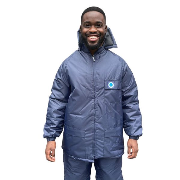 Freezer Jacket with Detachable Hood
